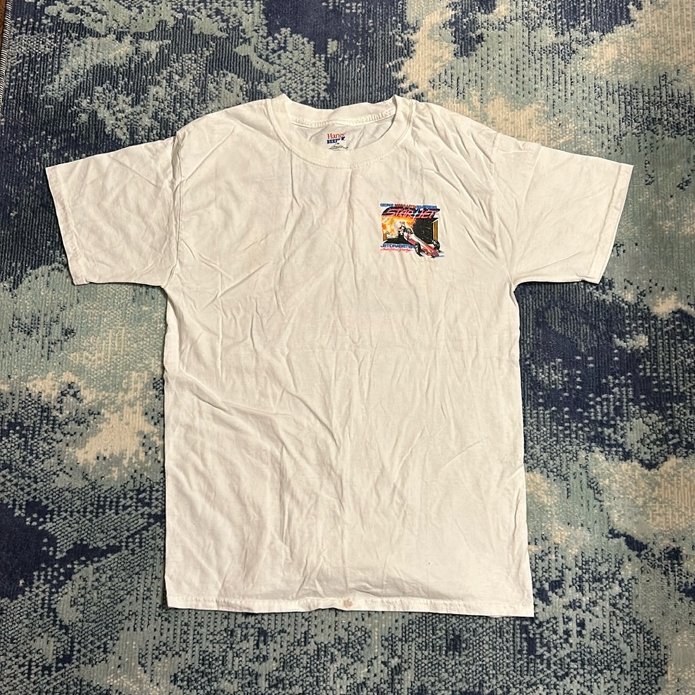 Hanes star jet racing tee